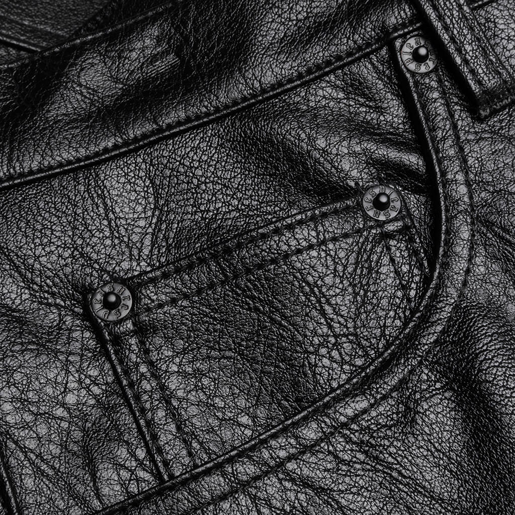Plaster Baggy Shorts - Black - Image 4