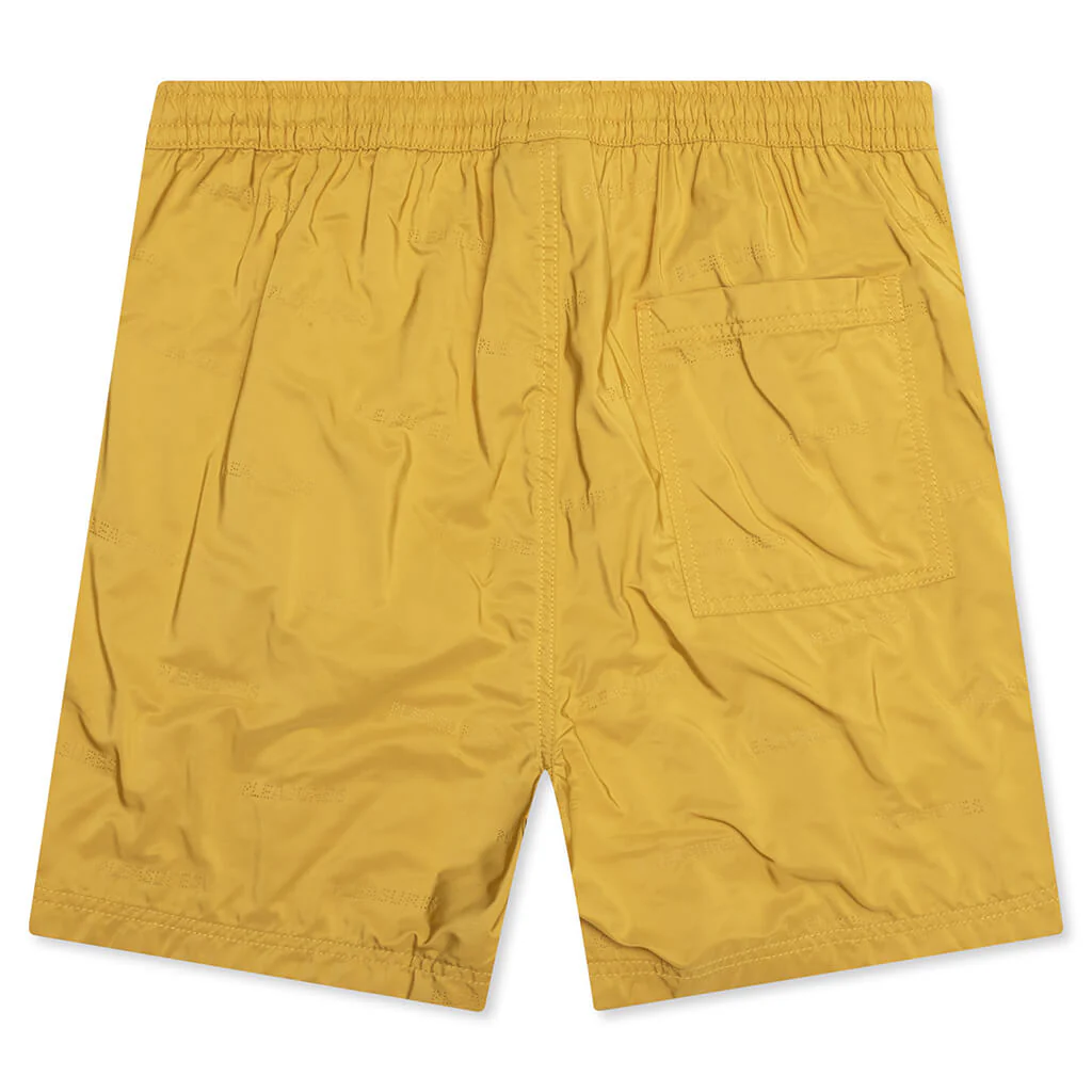 Refresh Nylon Active Short - Mustard - Image 2