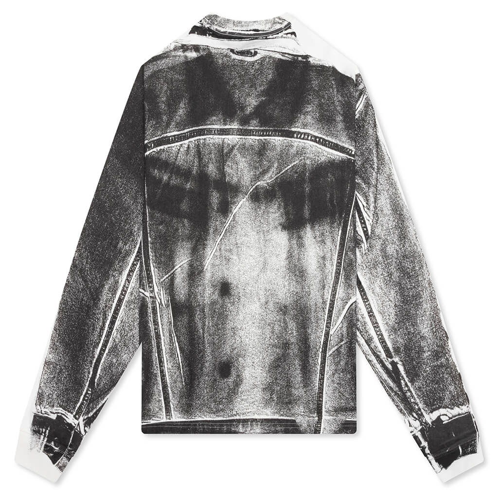 Trucker Heavyweight L/S T-Shirt - Bone - Image 2