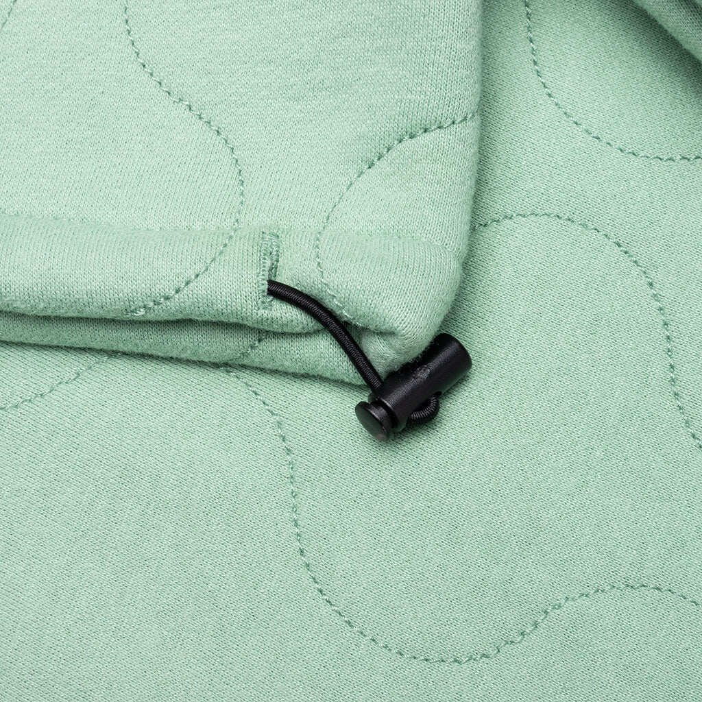 Wave Quilted Easy Pants - Matcha - Image 4