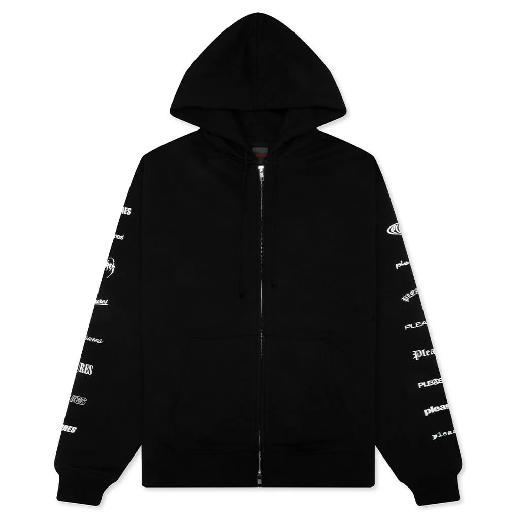 Woodmark Zip Hoodie - Black