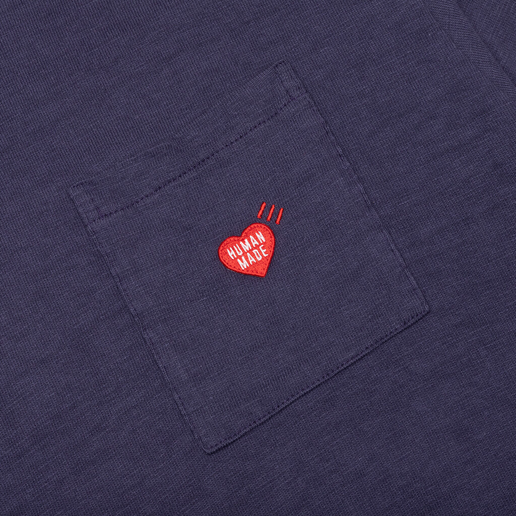 Pocket T-Shirt #2 - Navy - Image 4