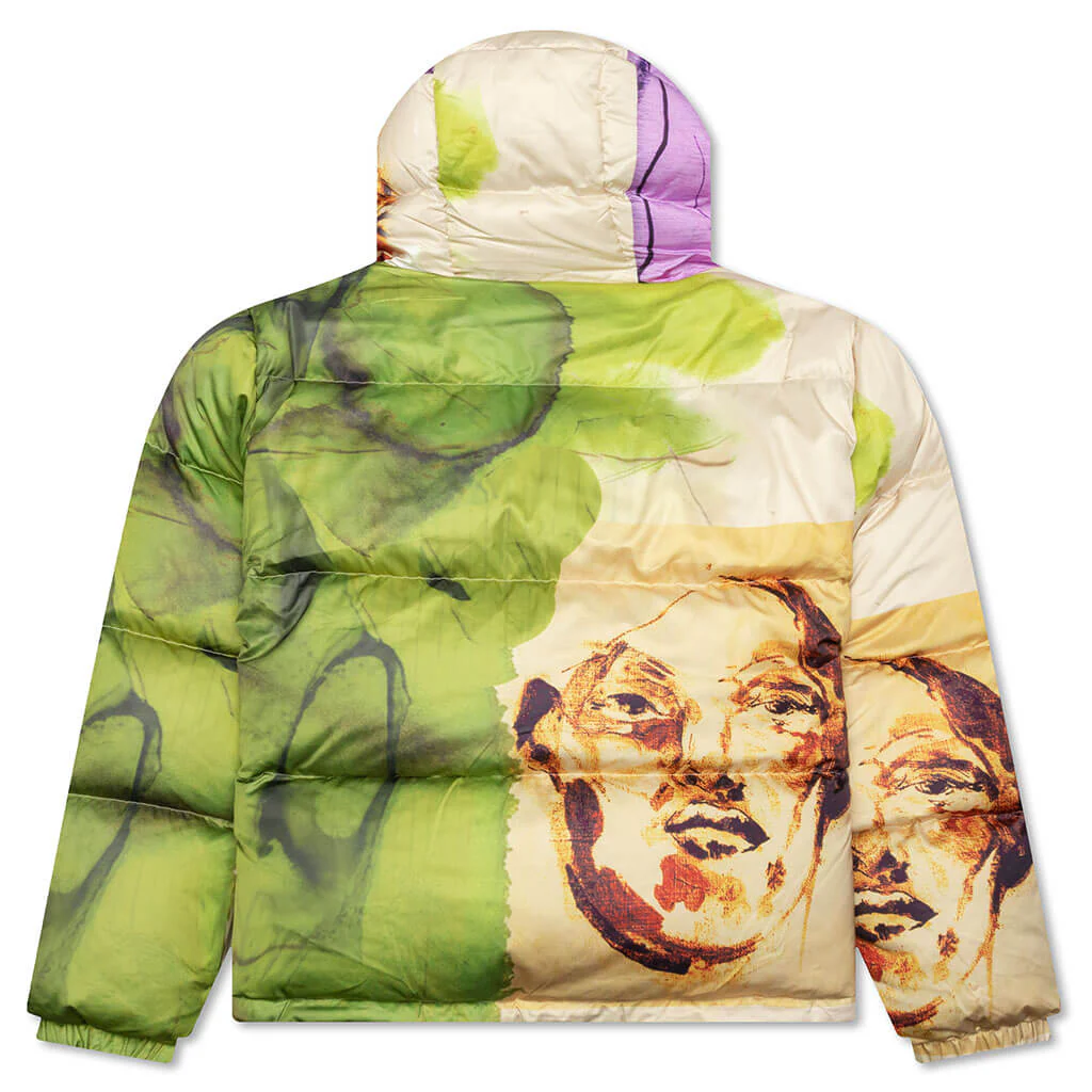 Printed Shiny Puffer - Multi - Image 2