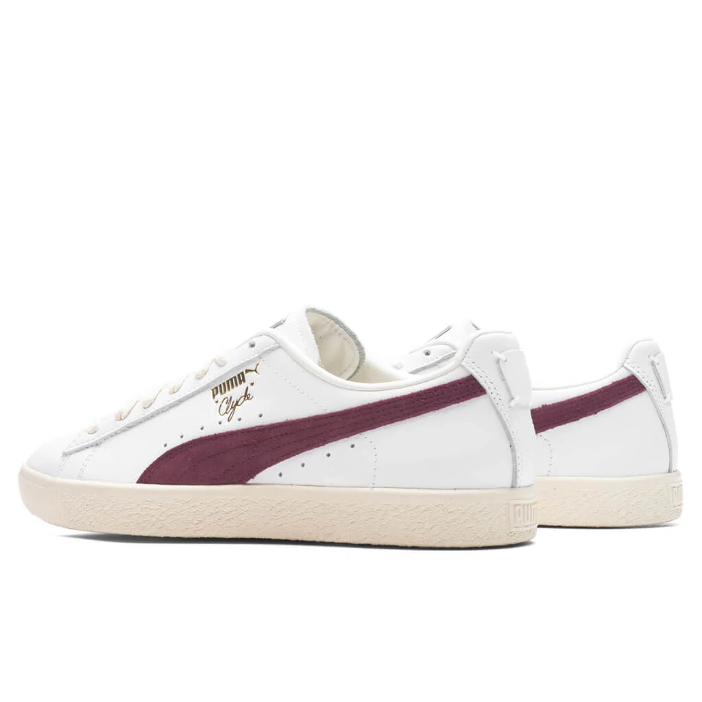Clyde Base - White/Wood Violet/Team Gold - Image 3
