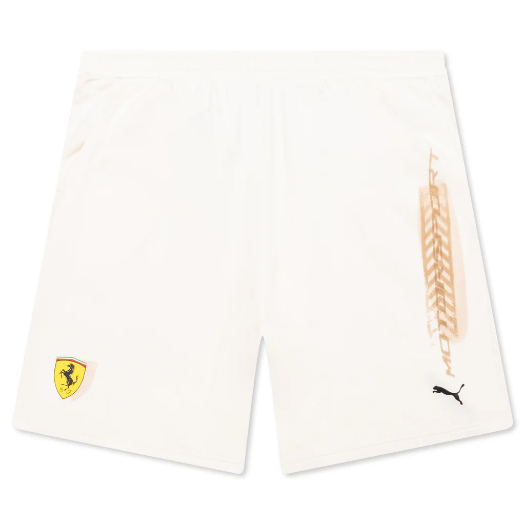 Ferrari Race Desert Sun Las Vegas Shorts - Alpine Snow