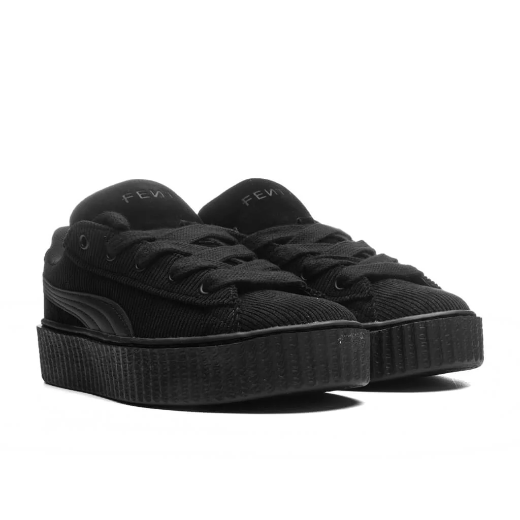 Puma x Fenty Creeper Phatty Corduroy (GS) - Black/Gold - Image 2