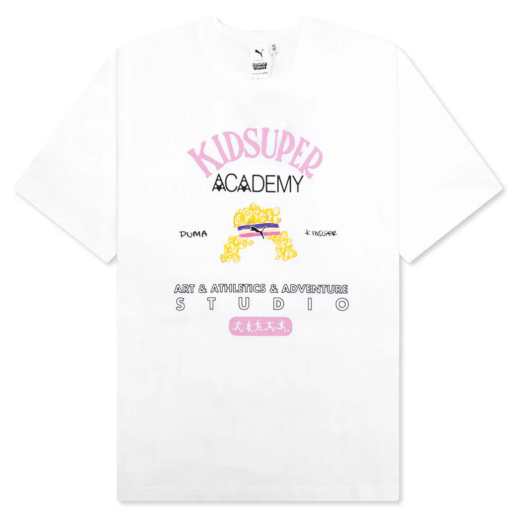 Puma x KidSuper Graphic Tee - White