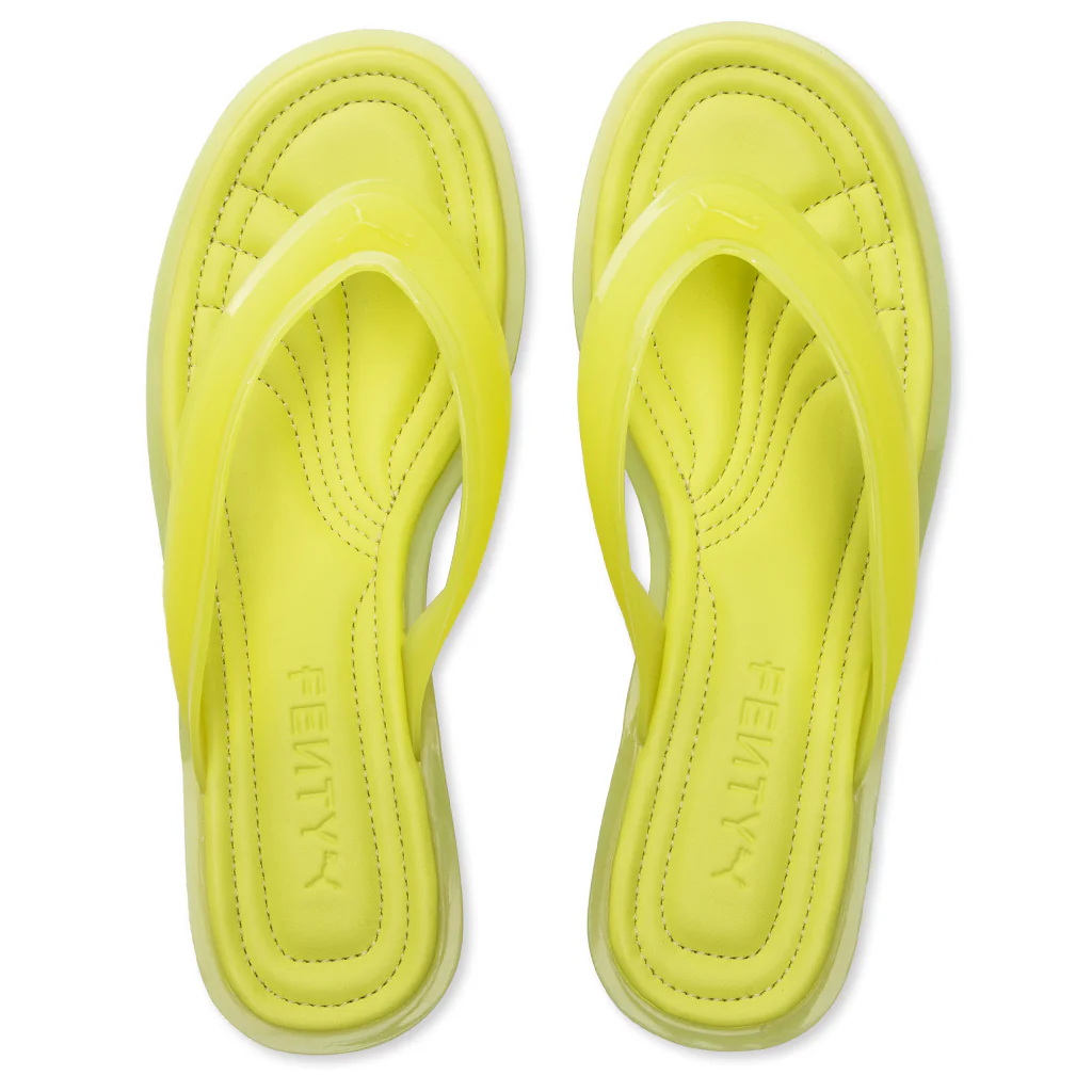 Puma x Fenty Women's Cat Cleat Jelly - Lime Sheen - Image 4