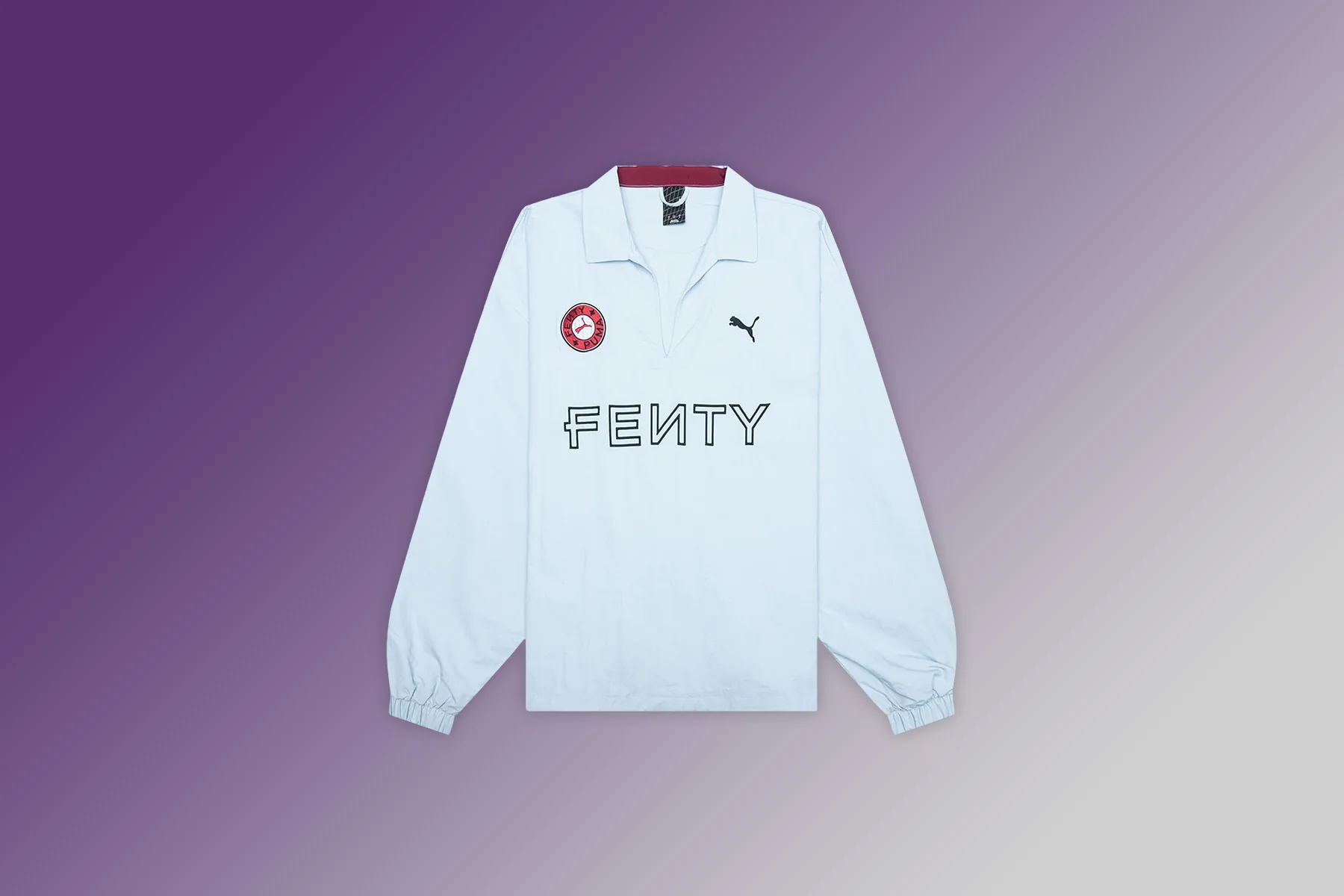 Puma x Fenty Nylon Drill Top - Blue - Image 6