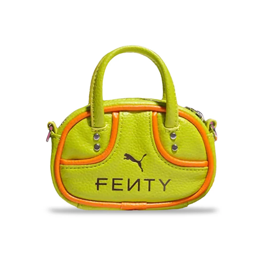 Puma x Fenty Pocket Grip Bag - Lime Sheen/Pumpkin Pie