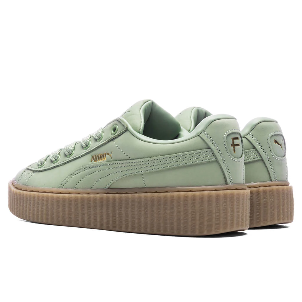 Puma x Fenty Women's Creeper Phatty Nubuck - Green Fog - Image 3