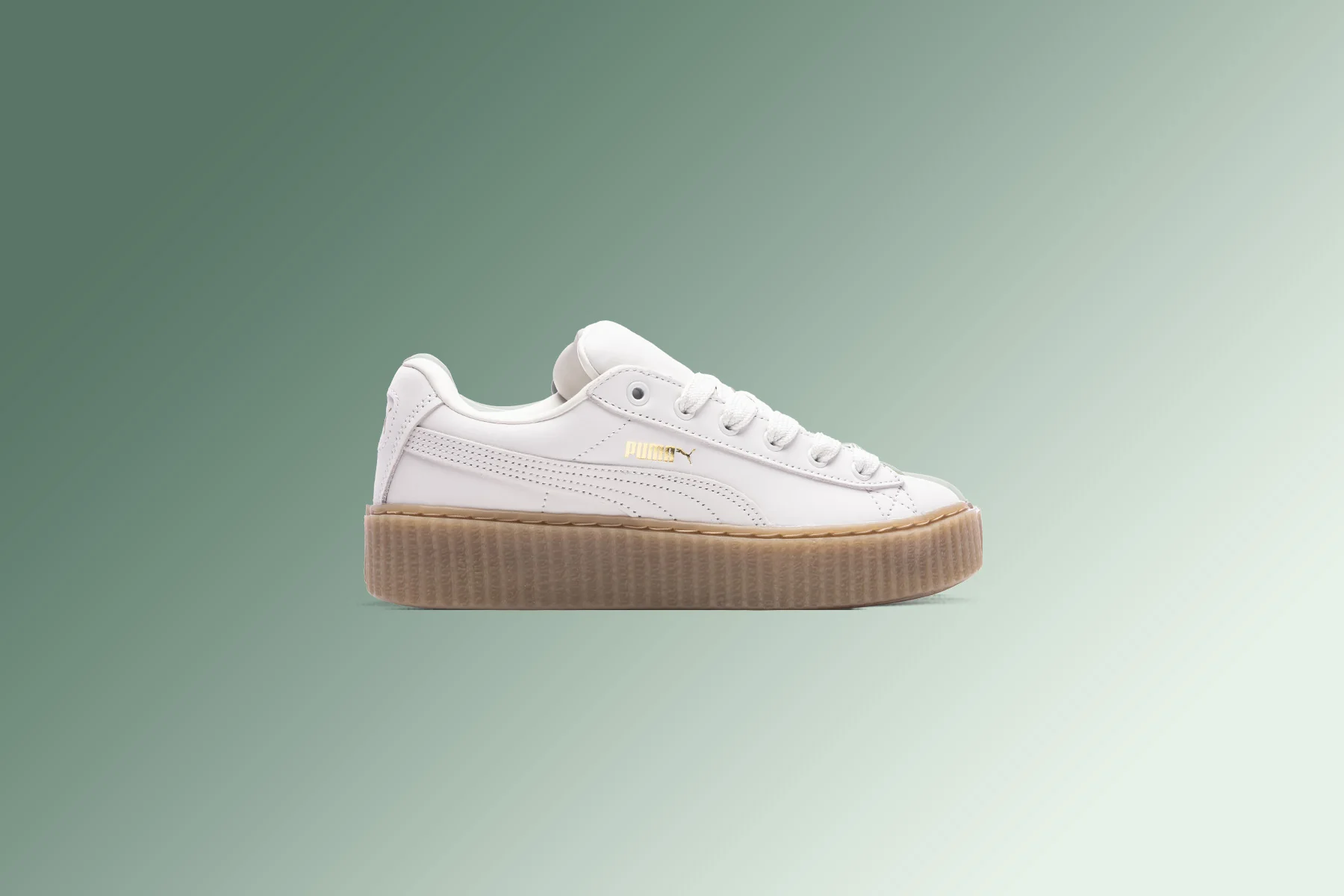 Puma x Fenty Women's Creeper Phatty Nubuck - Warm White - Image 5