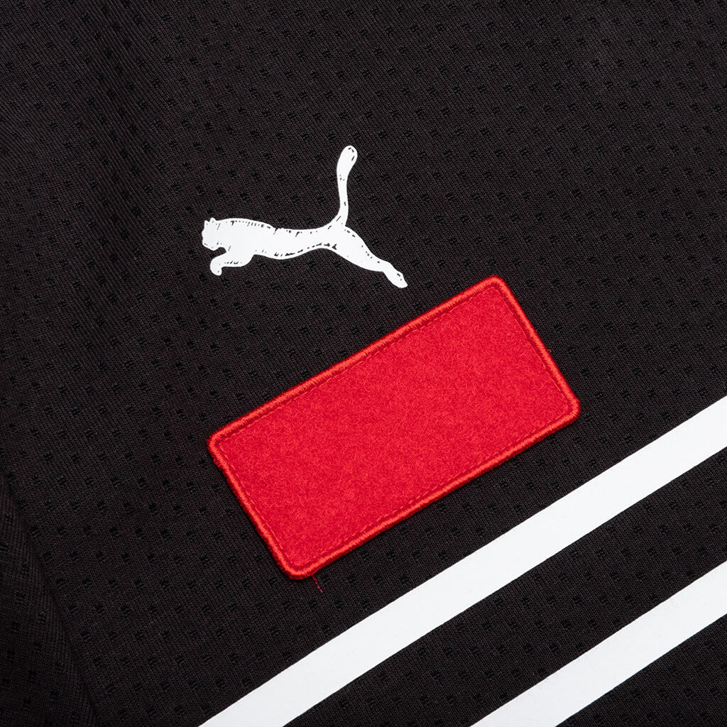Puma x Joshua Vides Ferrari Mesh Crew - Black - Image 3