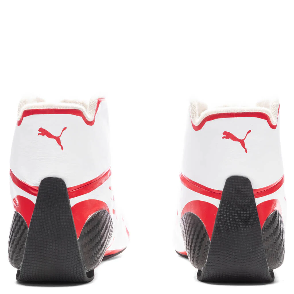 Scuderia Ferrari Speedcat Pro x Joshua Vides Driving Shoes - White - Image 4