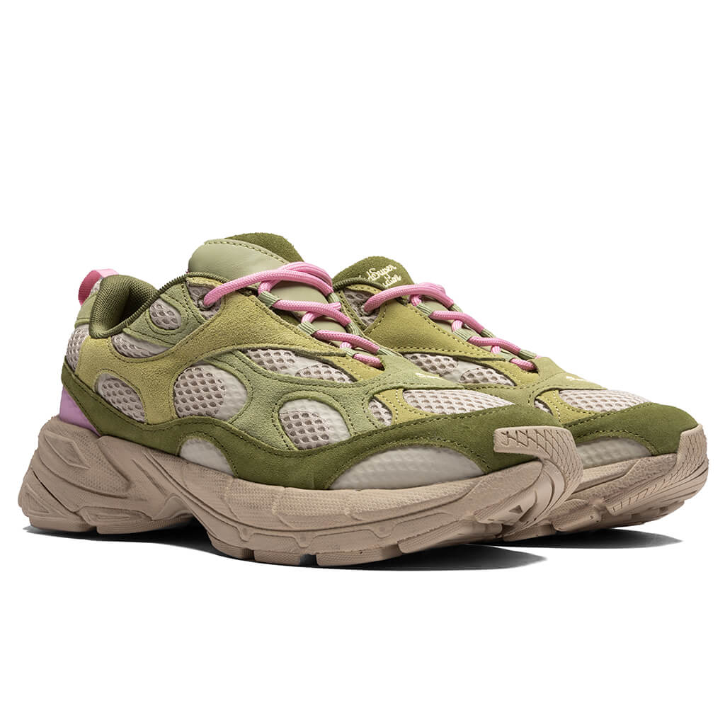 Puma x KidSuper Velophasis Nu - Olive Green/Putty - Image 2
