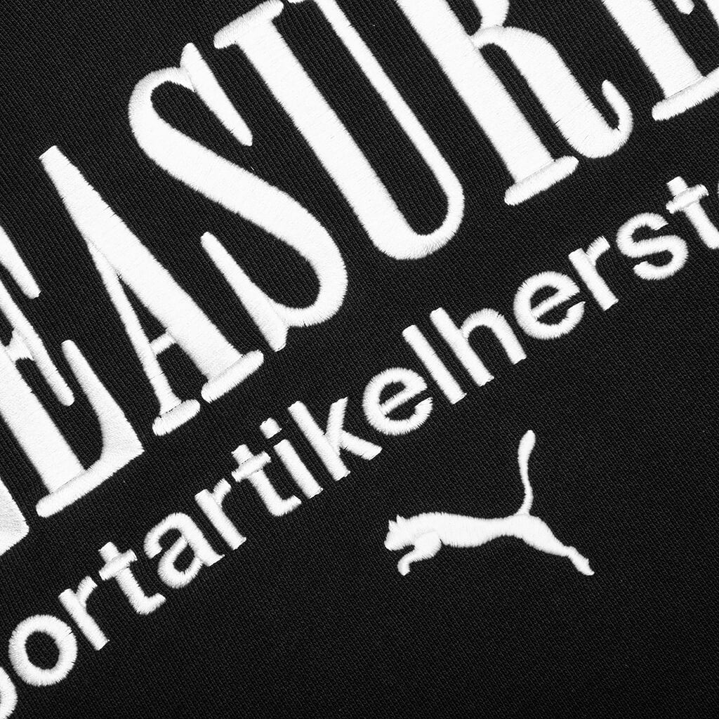 Puma x Pleasures Graphic Hoodie - Black - Image 4