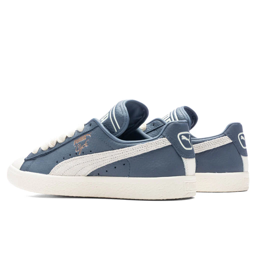 Puma x Rhuigi Clyde - Pristine/Inky Blue - Image 3