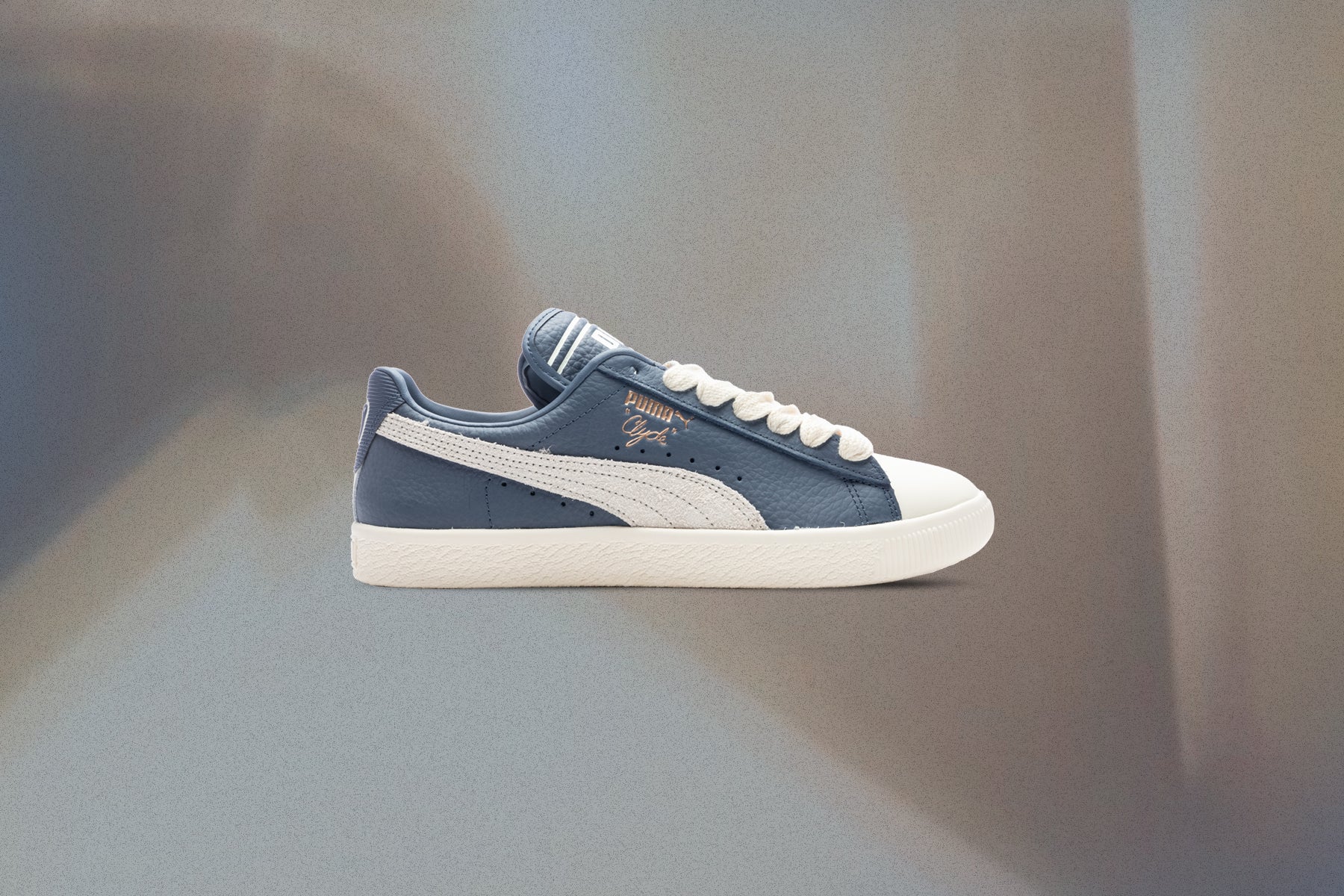 Puma x Rhuigi Clyde - Pristine/Inky Blue - Image 5