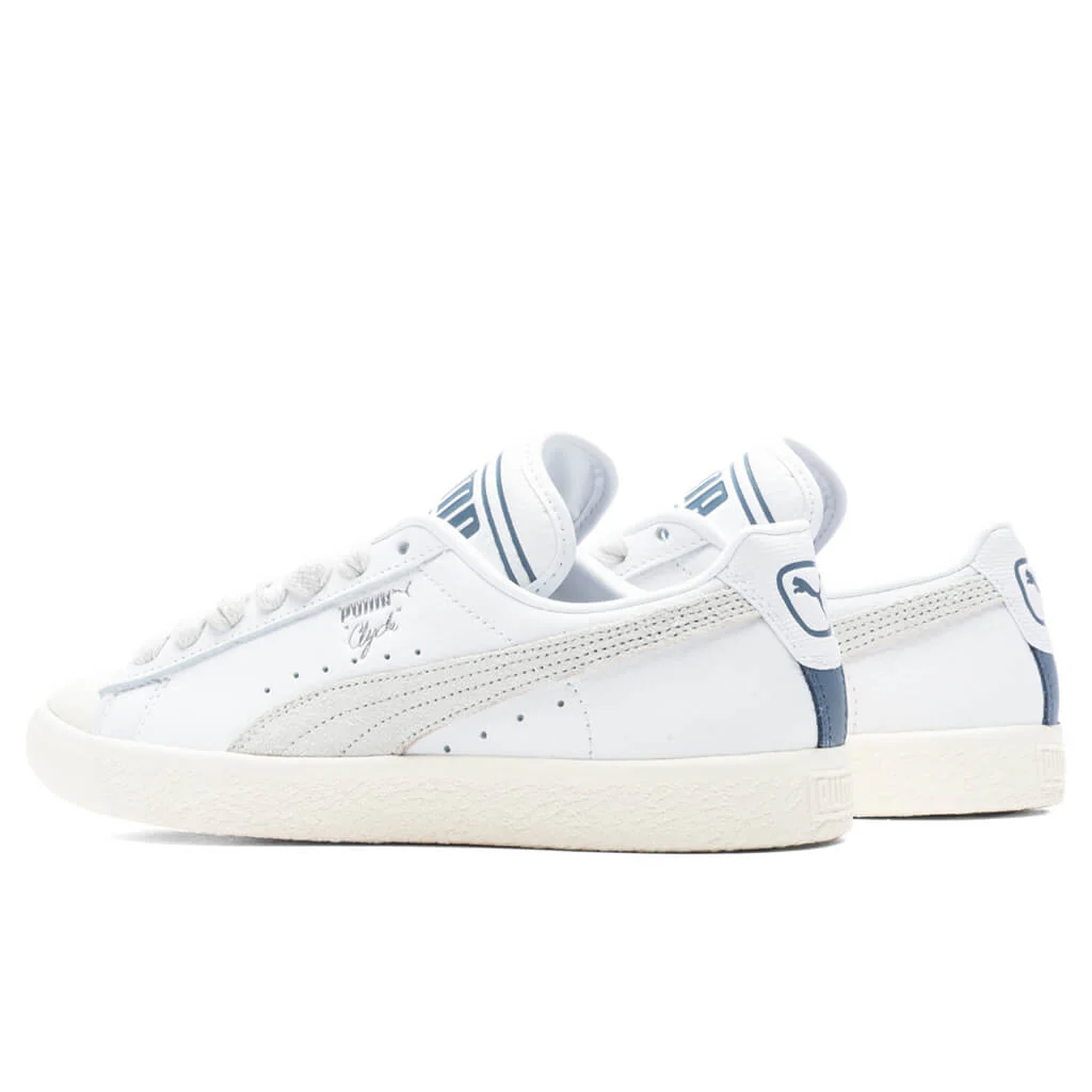 Puma x Rhuigi Clyde - Pristine/Sedate Gray/Puma White - Image 3