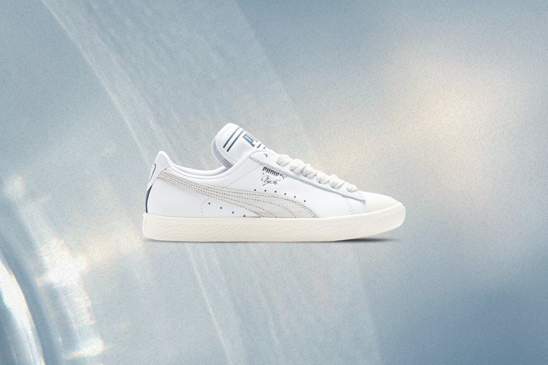Puma x Rhuigi Clyde - Pristine/Sedate Gray/Puma White - Image 5