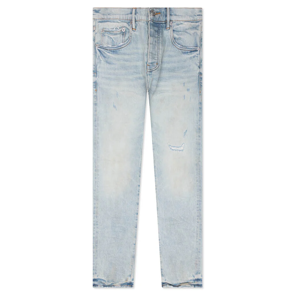 Skinny Fade Distressed Jeans - Light Indigo