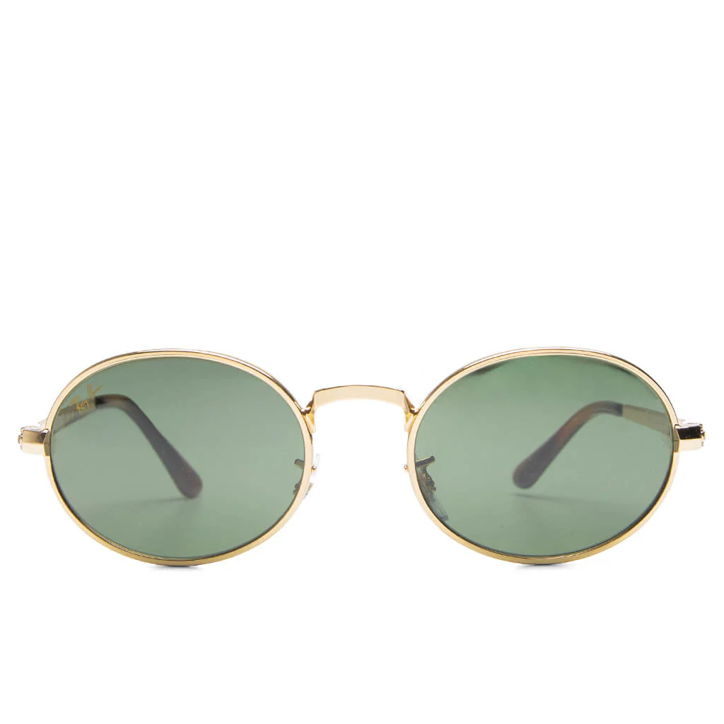Ray-Ban x A$AP Rocky Bold Metals Oval - Arista/Green