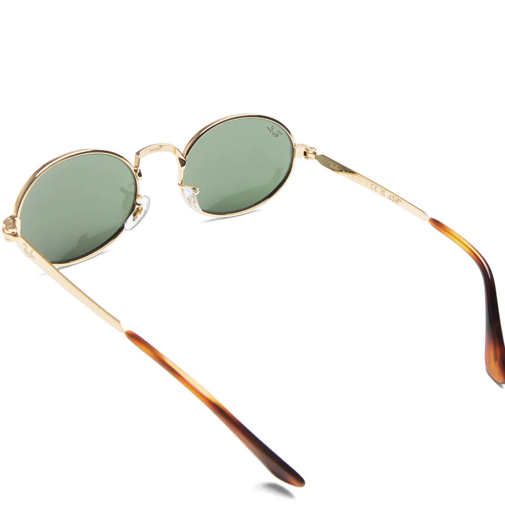 Ray-Ban x A$AP Rocky Bold Metals Oval - Arista/Green - Image 3