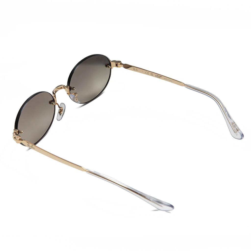 Ray-Ban x A$AP Rocky Rimless Oval - Arista/Gradient Brown - Image 3