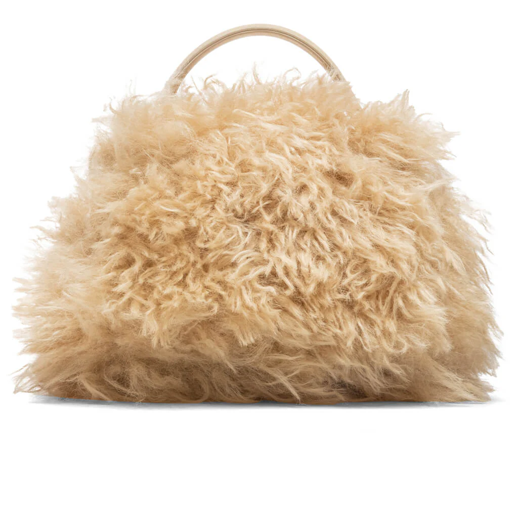Readymade x Dr. Woo Fur Monster Bag - Tan - Image 3