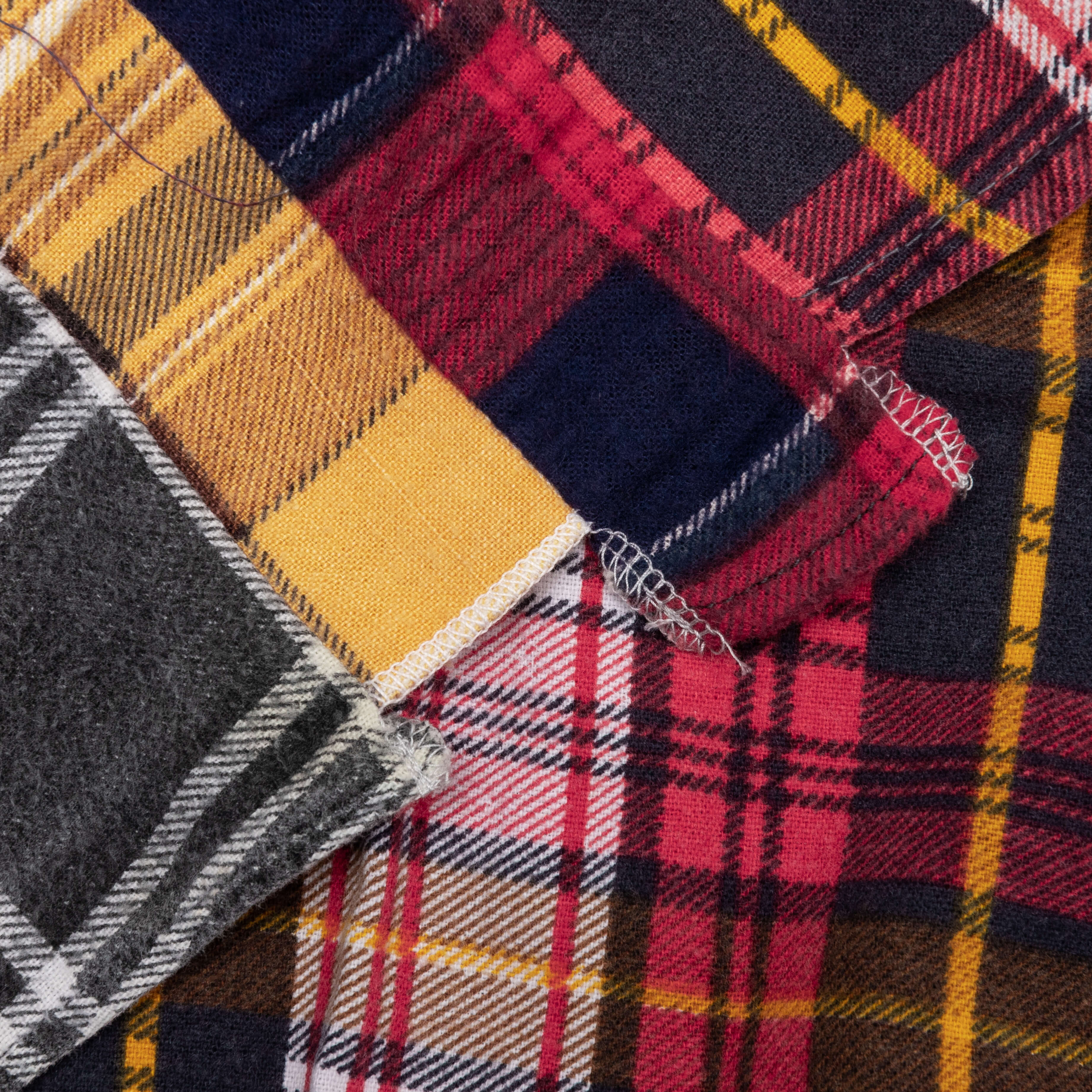 Rebuild by Flannel Shirt 7 Cuts Shirt - Red/White - Image 6