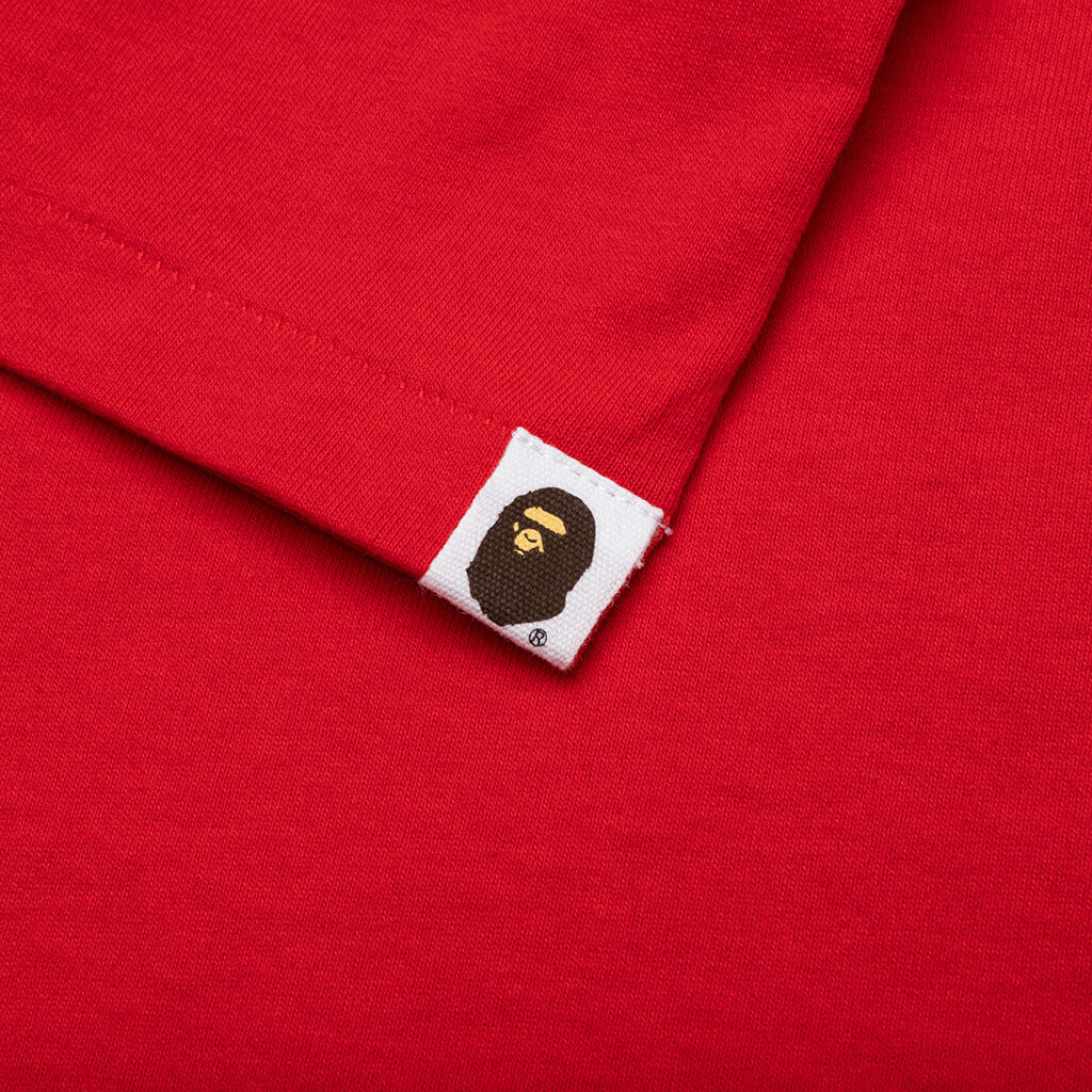 Kids Ape Head Tee - Red - Image 4