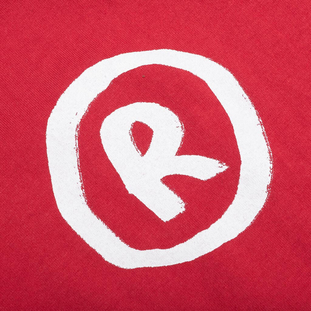 Hand Draw By Bathing Ape Tee - Red - Image 4