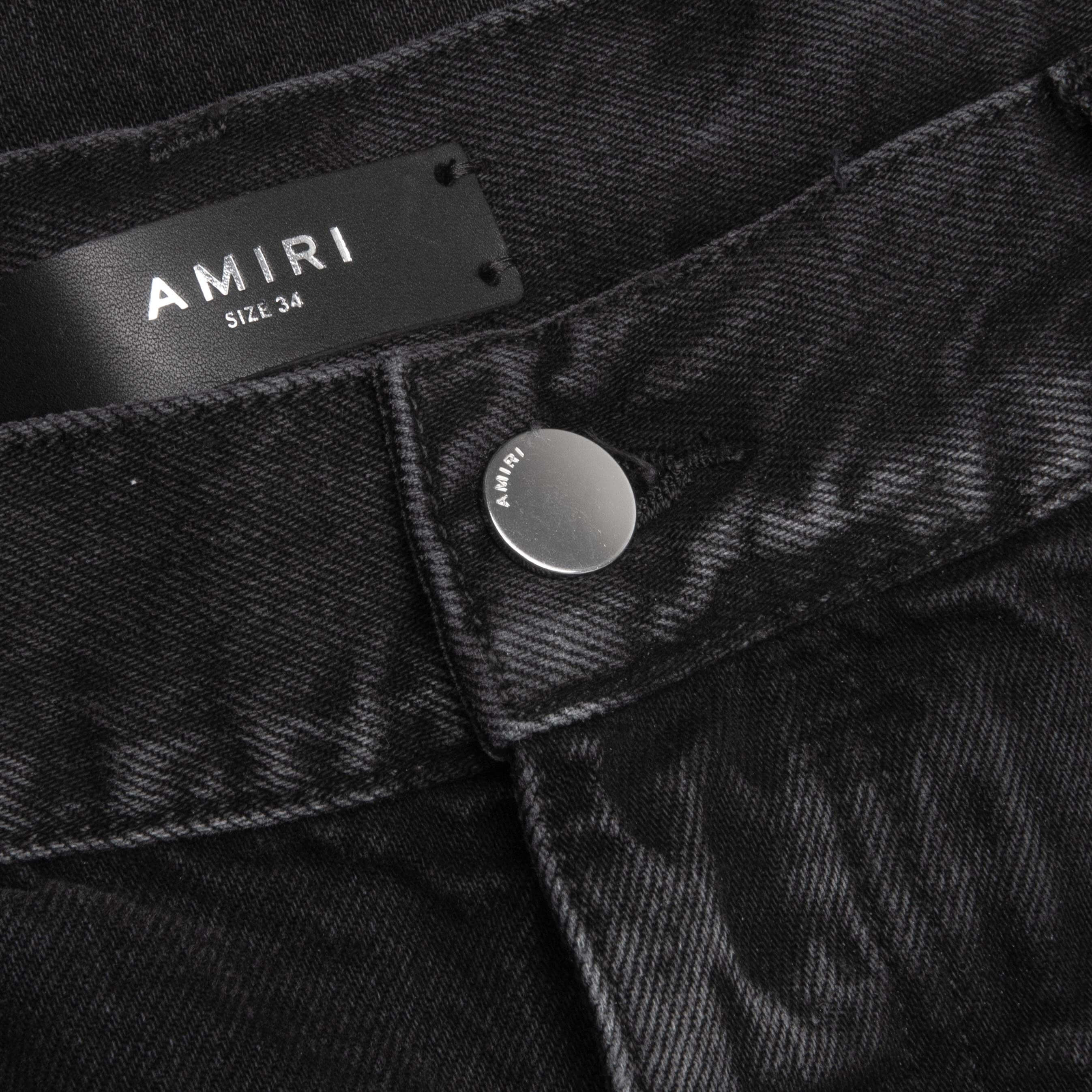 Release Hem Straight Jean - Faded Black - Image 3