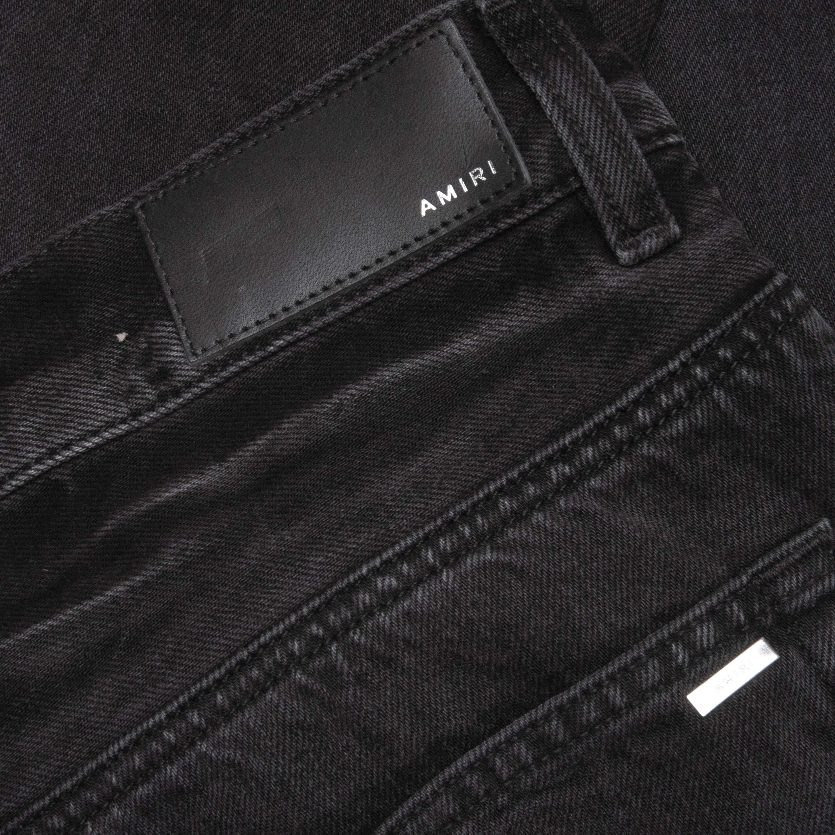 Release Hem Straight Jean - Faded Black - Image 4