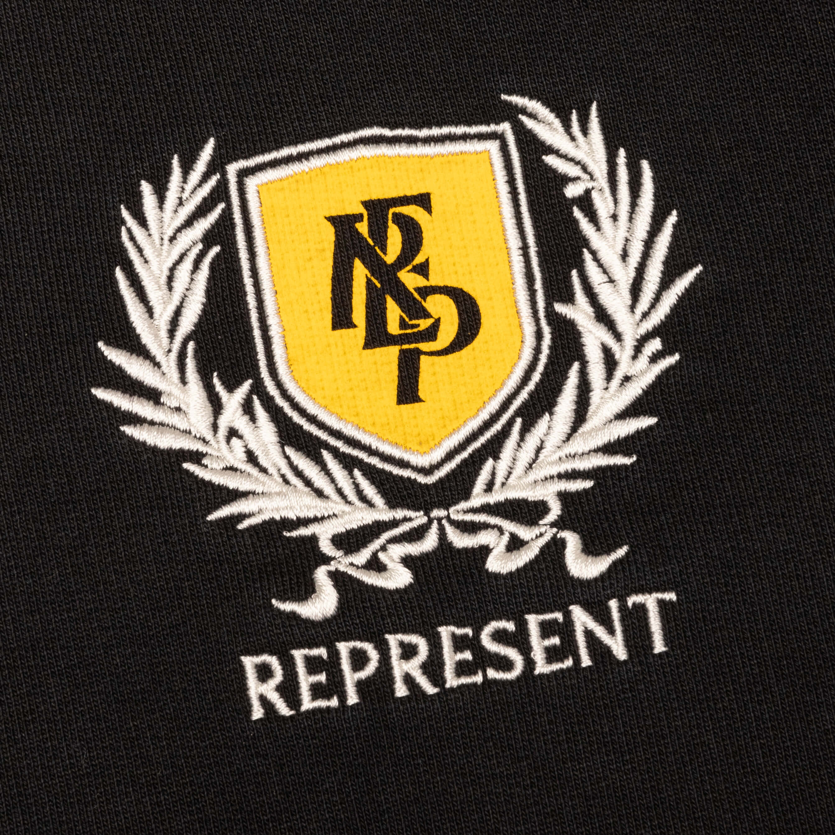 Crest Hoodie - Vintage Black - Image 3
