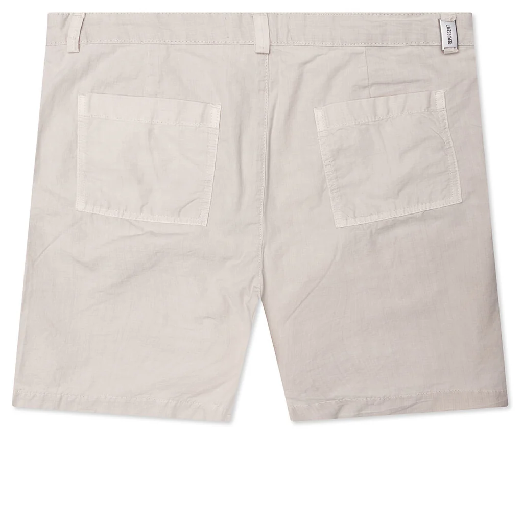Front Pocket Cargo Short - Champagne - Image 2