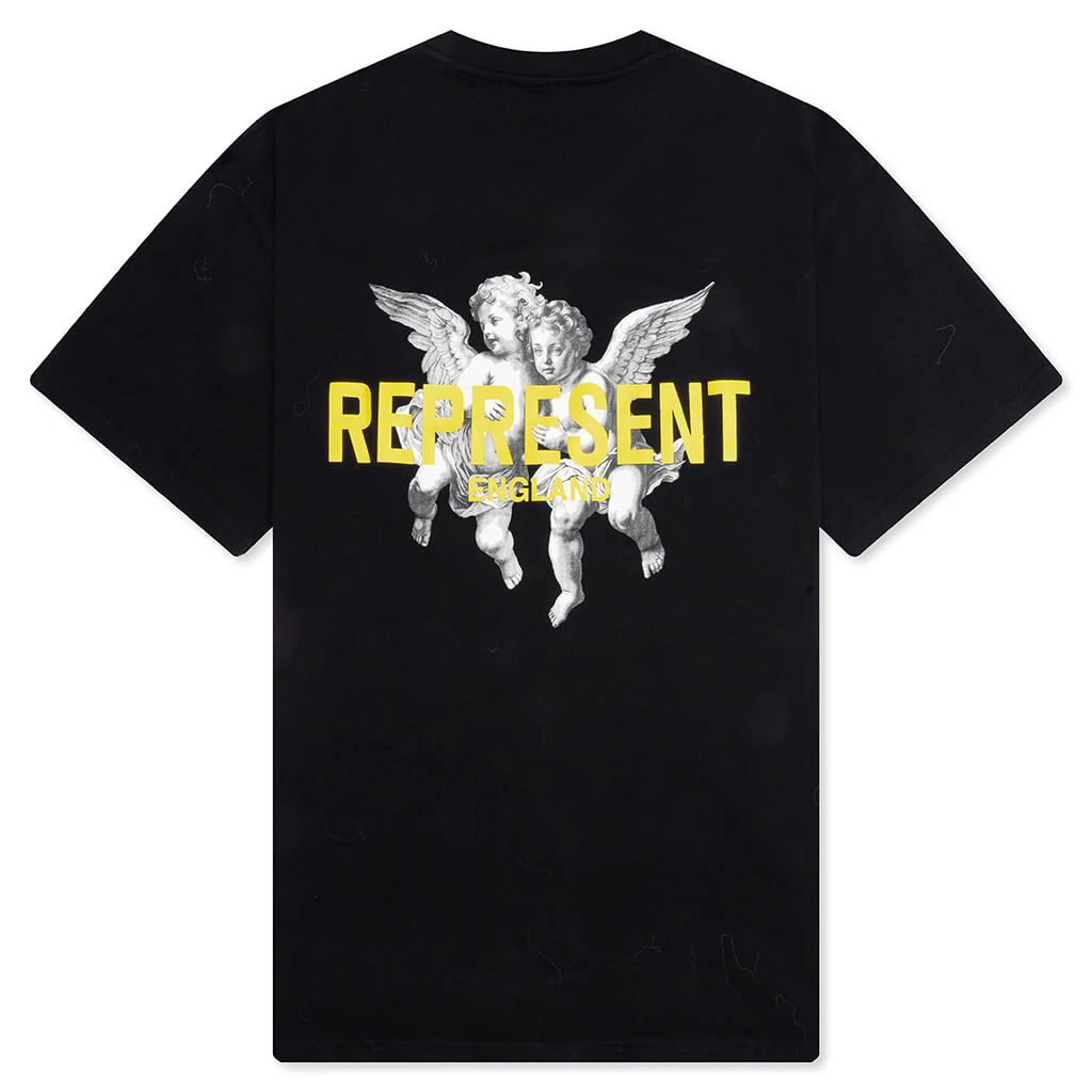 Legacy Cherubs T-Shirt - Jet Black - Image 2