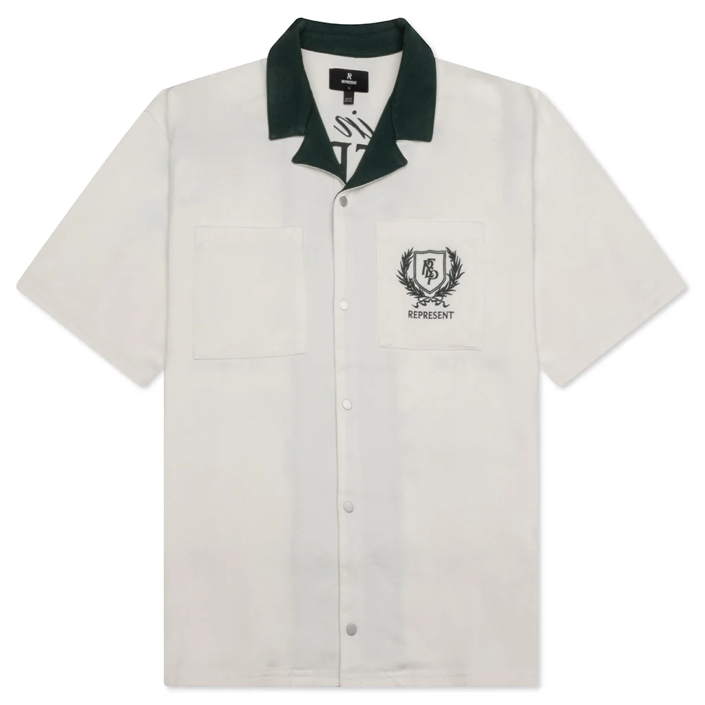 Represent Crest Shirt - Antique White