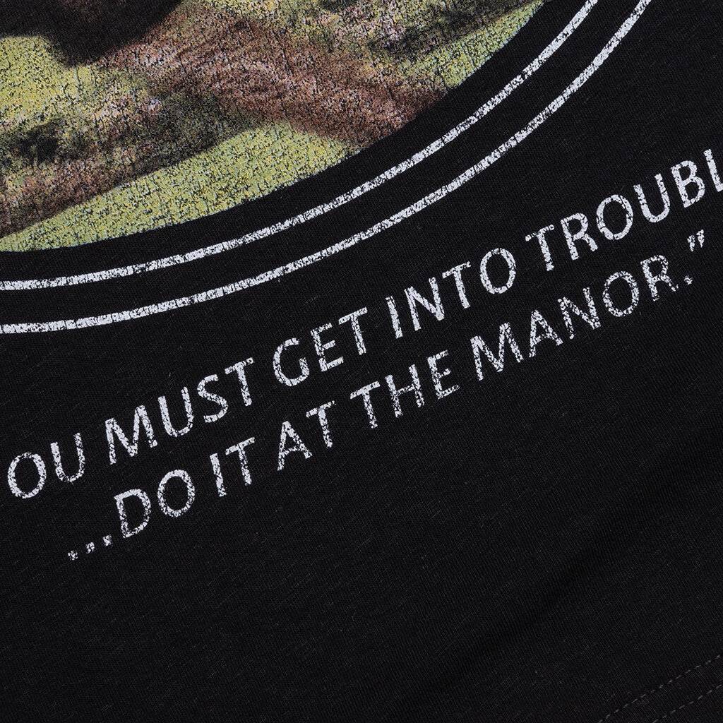 Revere Manor T-Shirt - Stained Black - Image 4