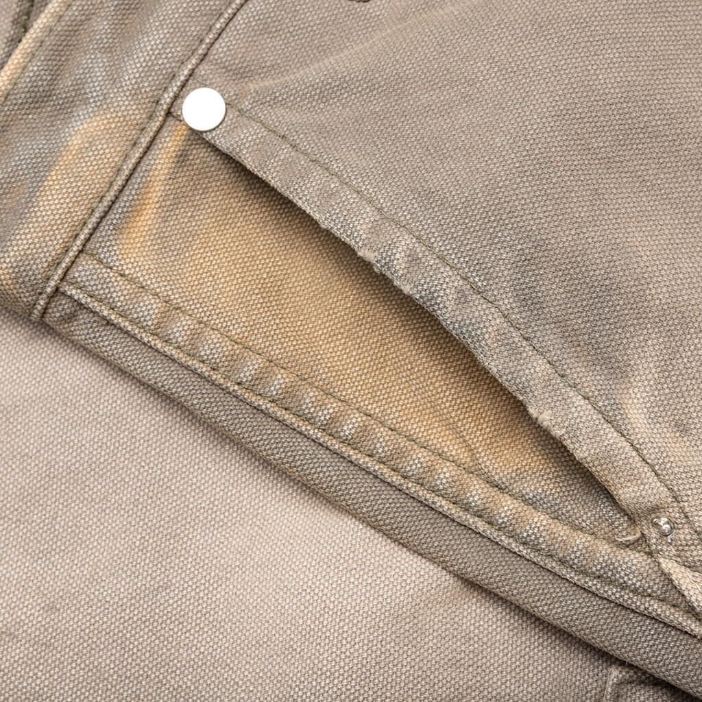 Reza Double Knee Pant - Olive - Image 3
