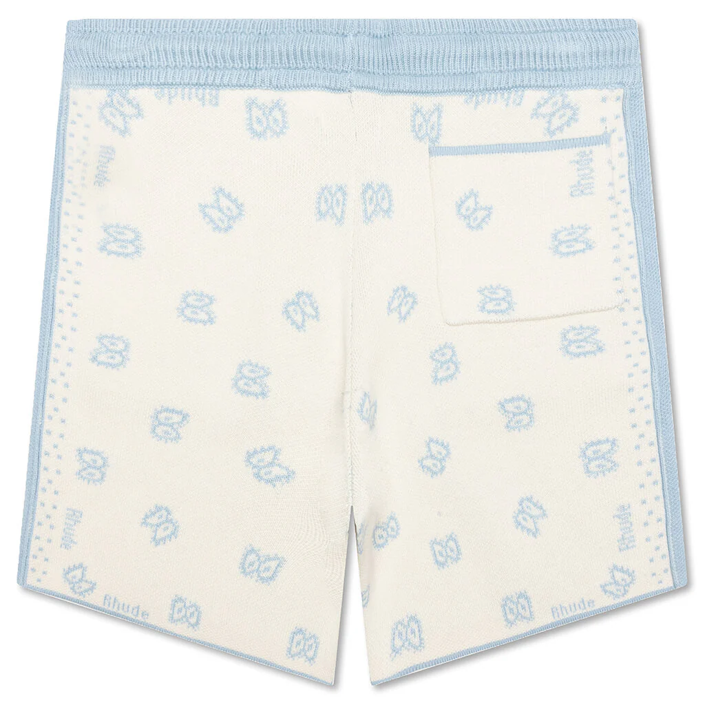 Banco Knit Short - Stone Blue - Image 2