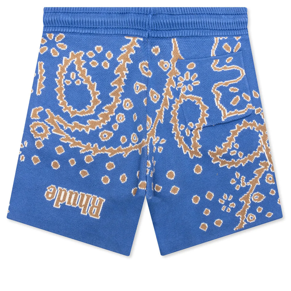 Bandana Knit Short - Light Blue - Image 2