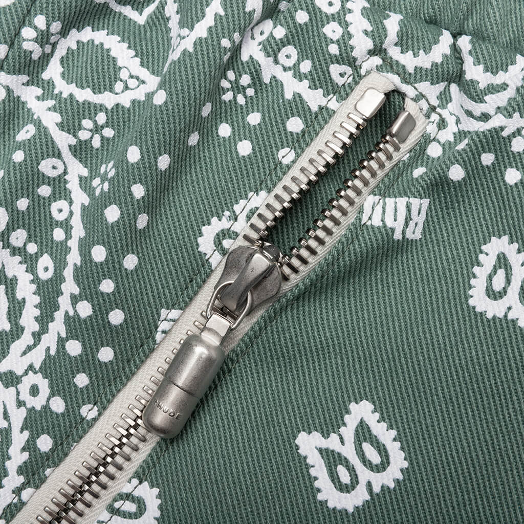 Bandana Shorts - Sage - Image 3