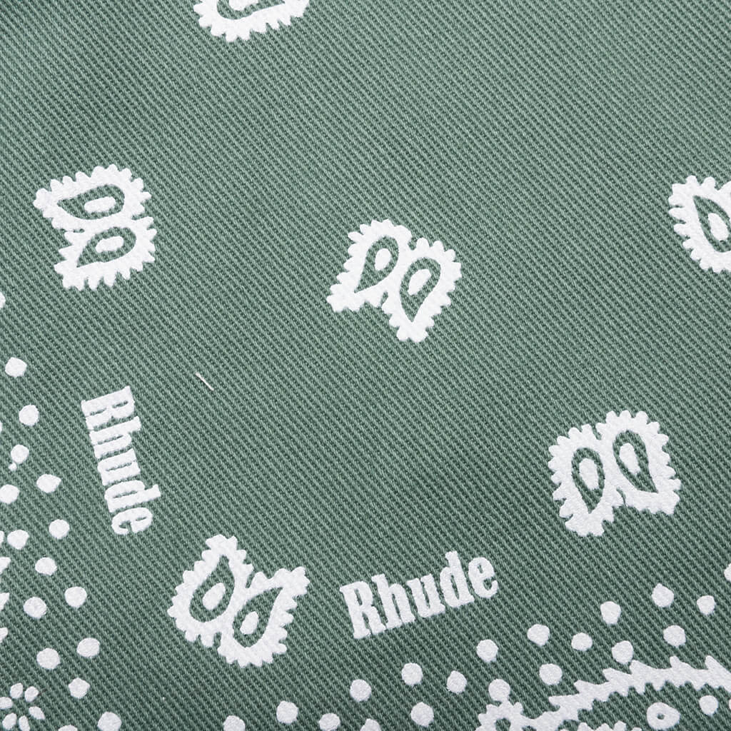 Bandana Shorts - Sage - Image 5