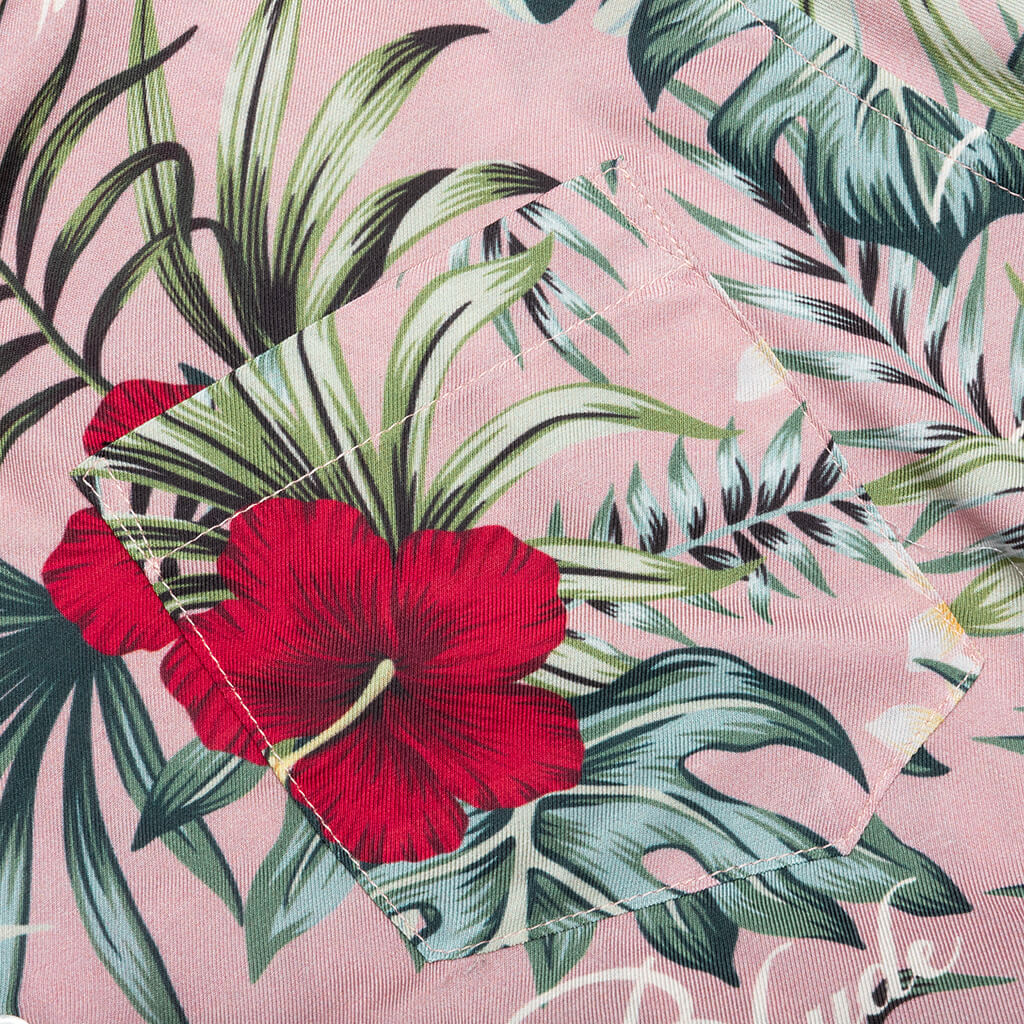 Hawaiian Logo Rayon Shirt - Mauve/Multi - Image 7