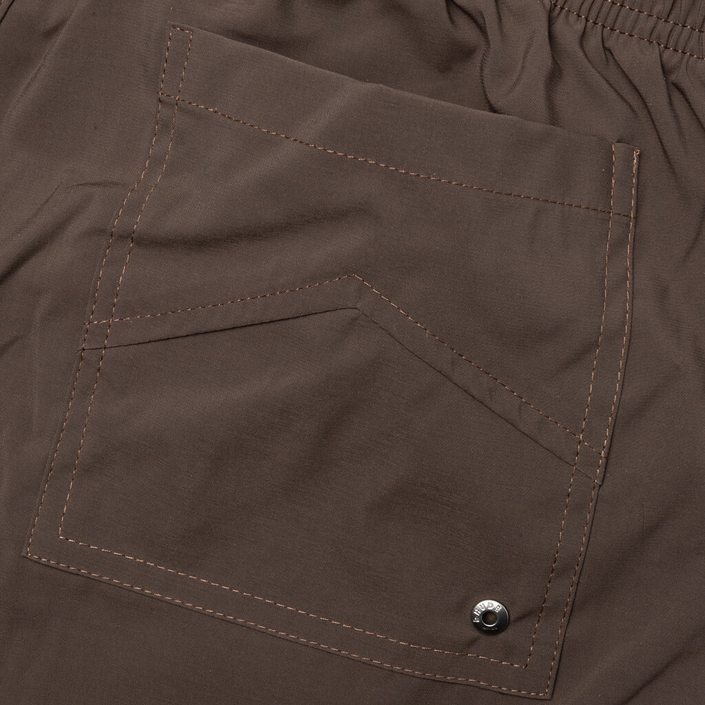 Logo Swim Trunks - Dark Grey - Image 4
