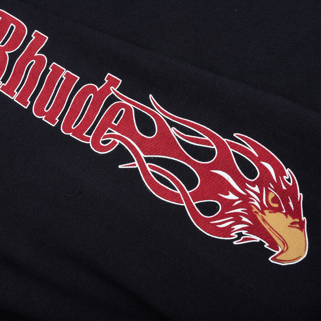 Mesa Stallion Hoodie - Vintage Black/Red/Yellow - Image 5