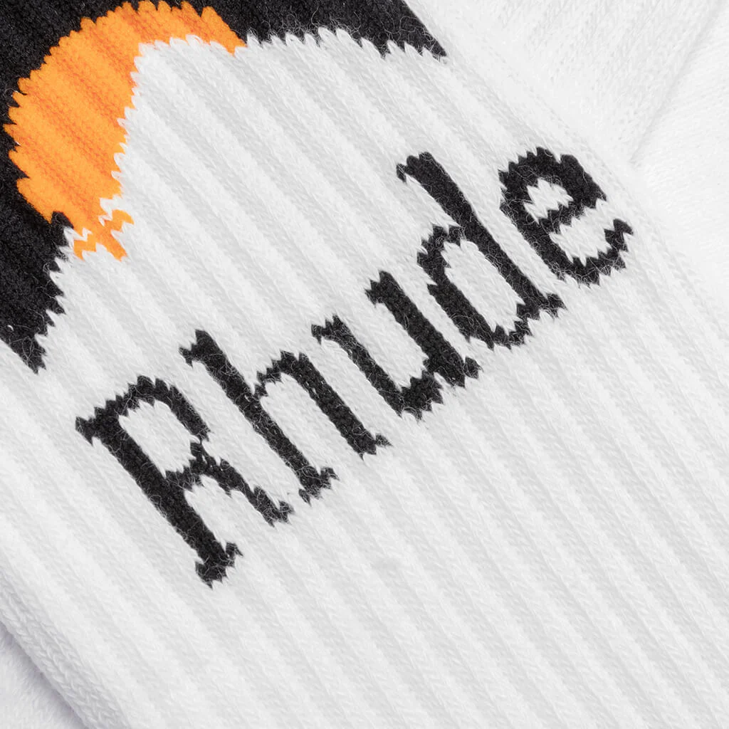 Moonlight Sport Socks - White - Image 2