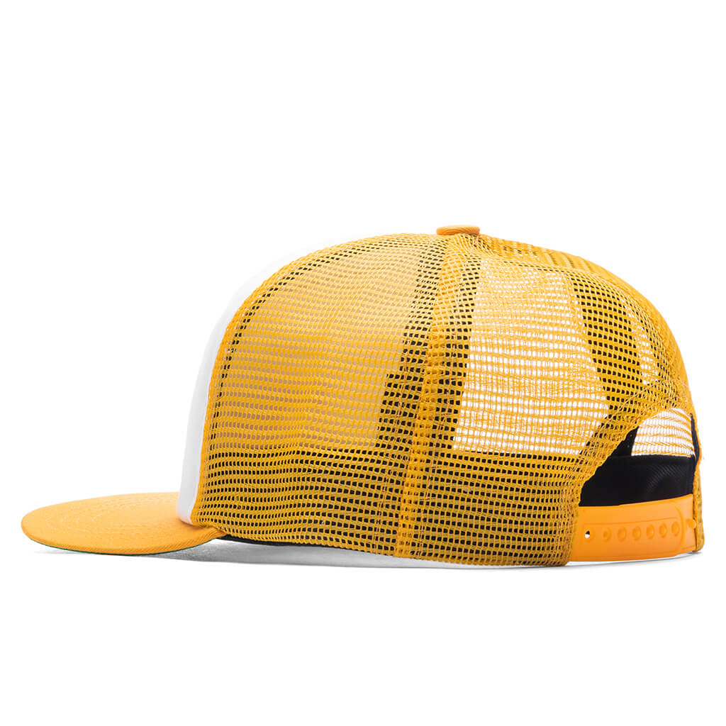 Paradise Valley Twill Trucker Hat - Mustard - Image 4