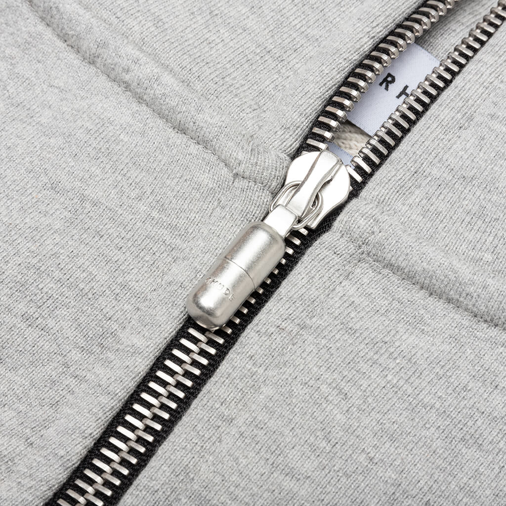Quarter Zip - Heather Grey - Image 4